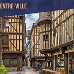 L'empire Bleu - Sejour A Deux Au Centre De - Elegant Avec Cuisine Equipee Et Atmosphere Cocooning *